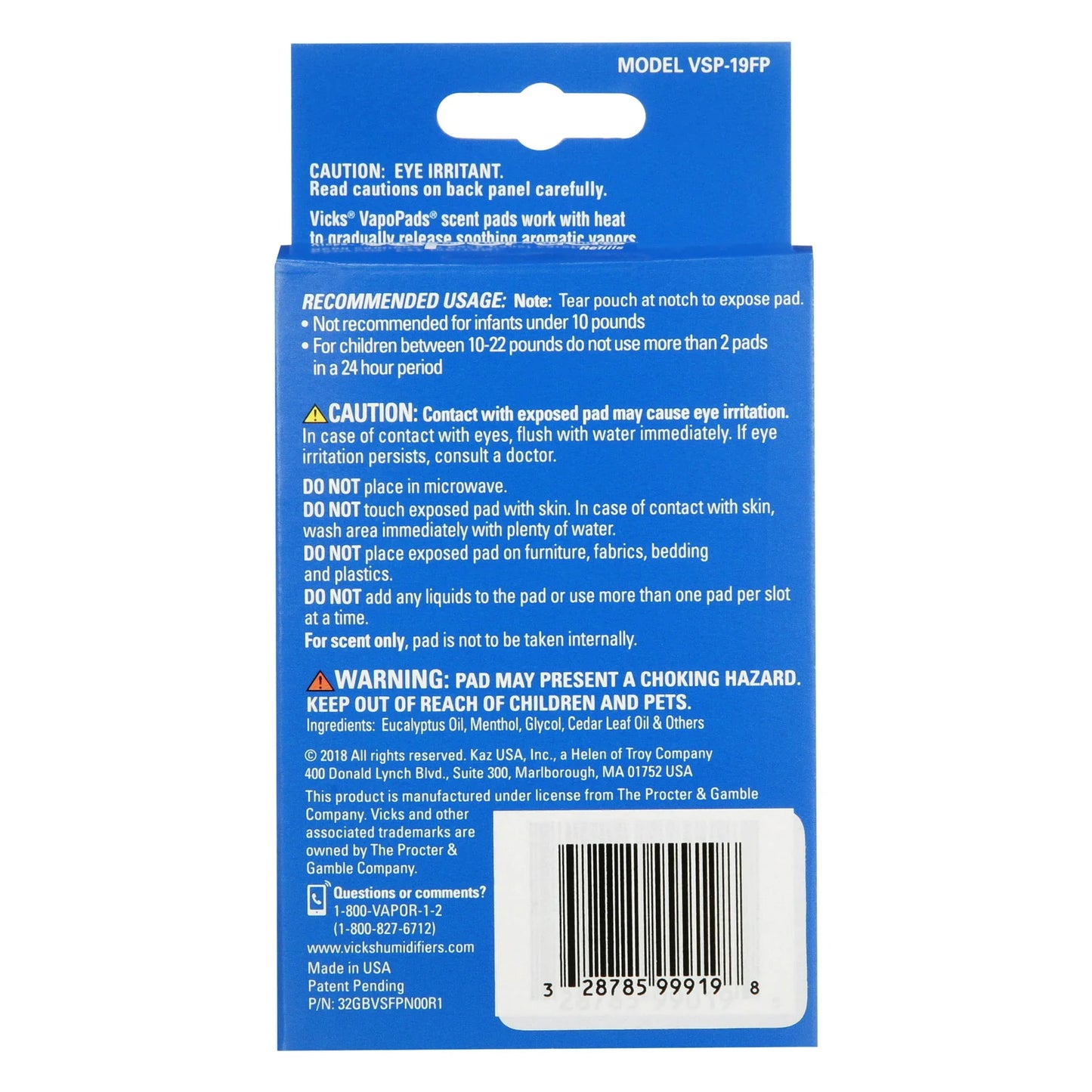 Vicks Scent Pad Replacements - 12 Pack - Exotic Pro