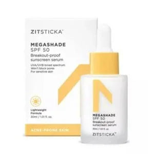 ZitSticka Megashade SPF 50 Sunscreen Serum 1.69 oz | Lightweight UV Protection - Exotic Pro
