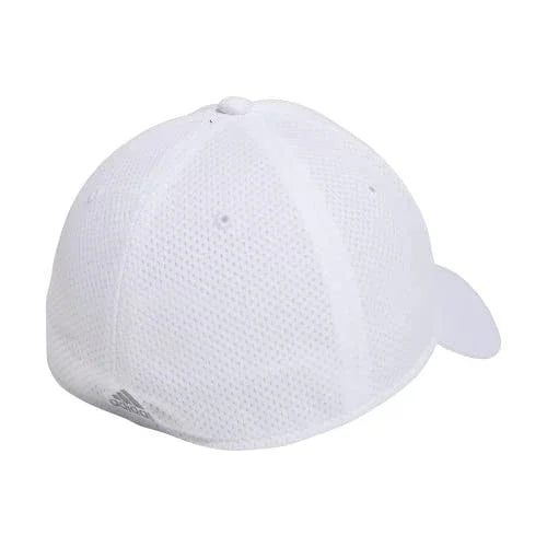 Adidas Men's Zags 2.0 Stretch Fit Hat – White L/XL Structured Cap - Exotic Pro