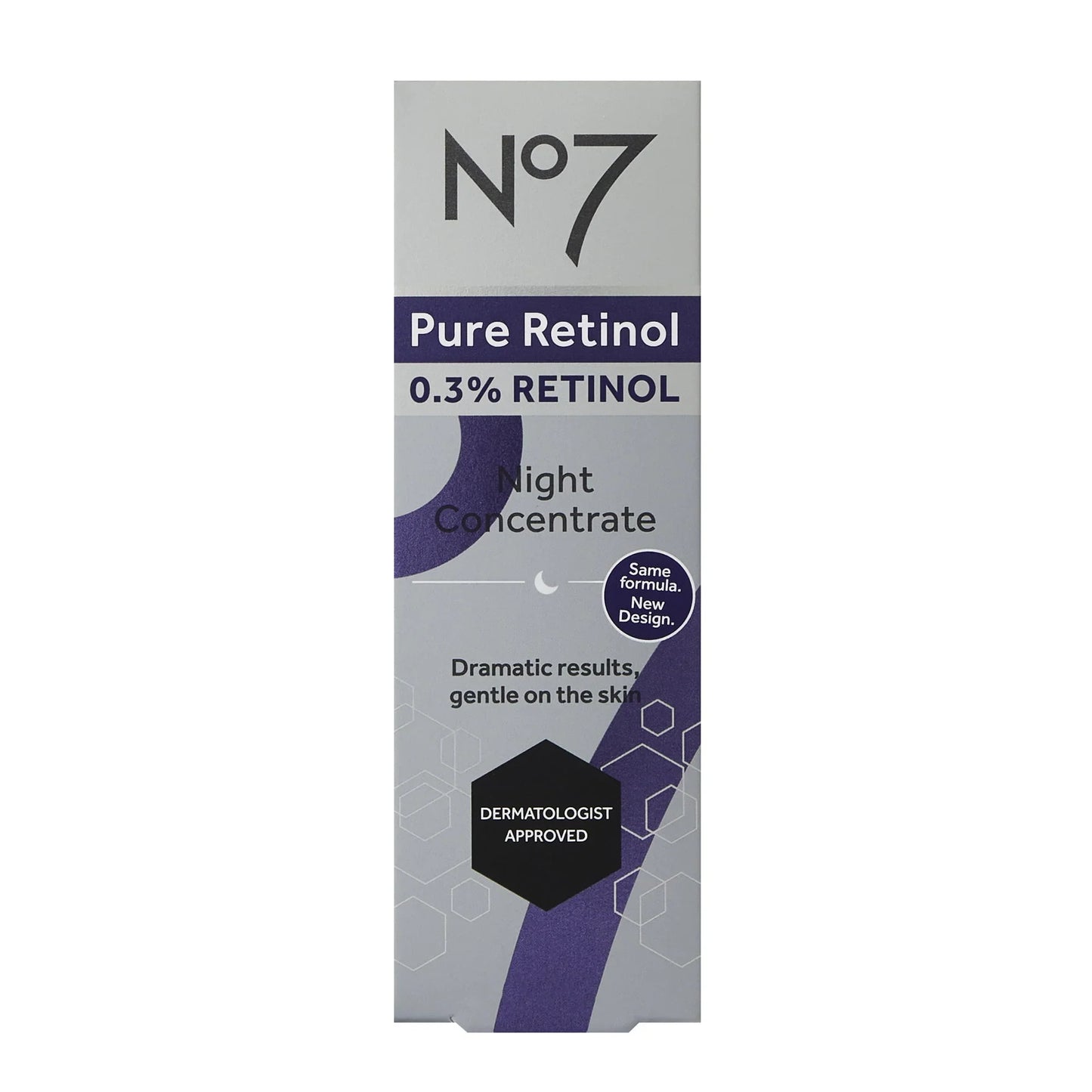 No7 Pure Retinol 0.3% Night Concentrate, 1 fl oz - Exotic Pro