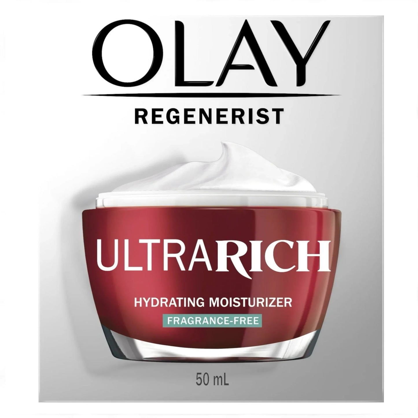 Olay Regenerist Ultra Rich Face Moisturizer, Fragrance-Free, Hydrates All Skin Dryness 1.7 Oz - Exotic Pro