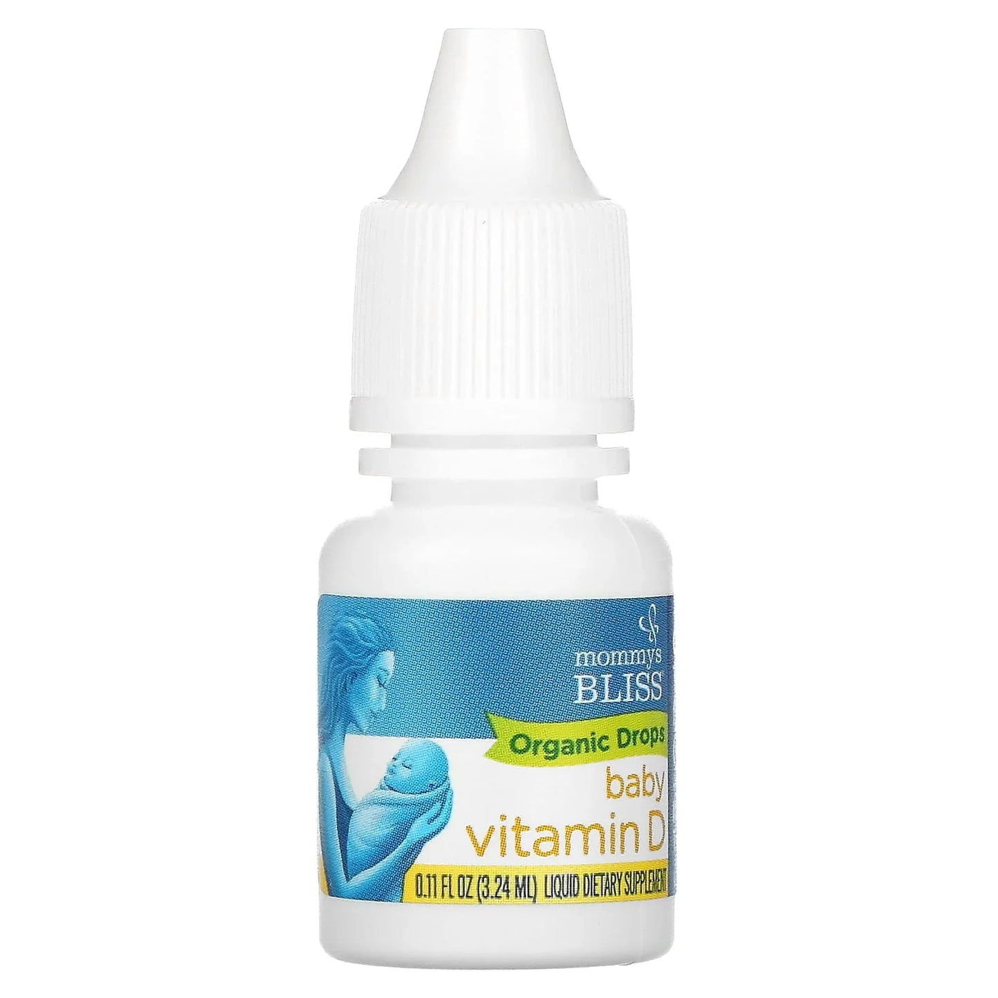 Vitamin D, Organic Drops, Newborn +, 0.11 fl oz (3.24 ml), Mommy's Bliss - Exotic Pro