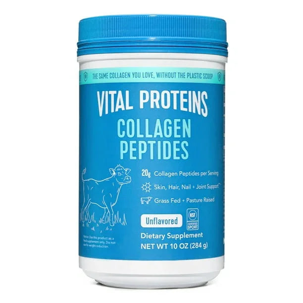 Vital Proteins Collagen Peptides Supplement Powder, Unflavored, 10 oz - Exotic Pro