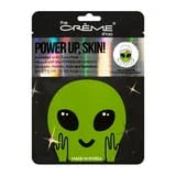 The Crème Shop - Power Up, Skin! Animated Alien Face Mask - Power of Greens - 3 Pack - Exotic Pro