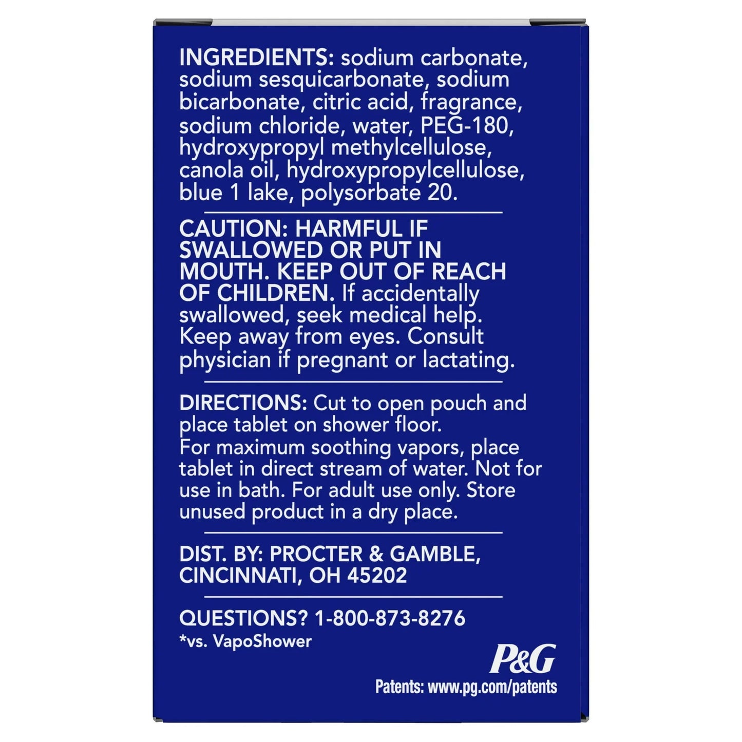 Vicks VapoShower Max – Menthol Eucalyptus Shower Steamers, 4 Ct - Exotic Pro