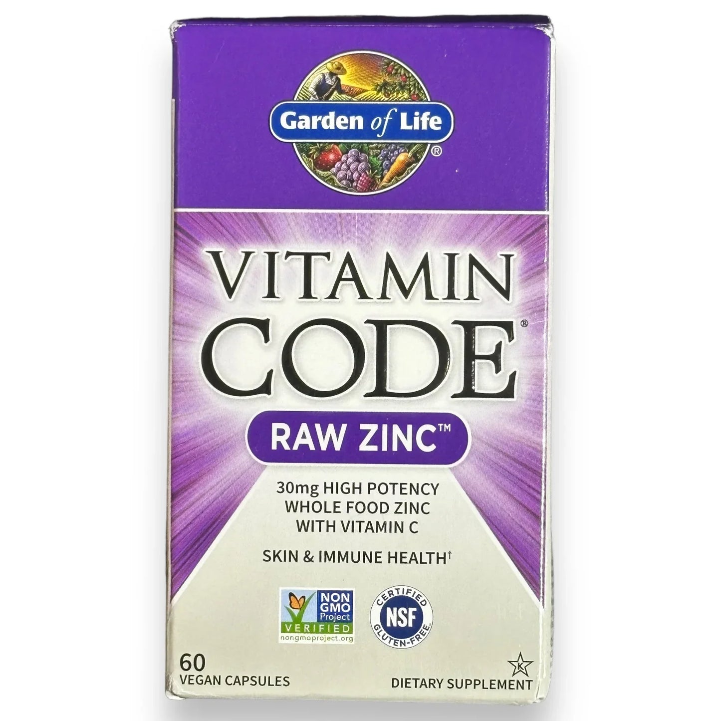 VITAMIN CODE RAW ZINC 60 VEGAN CAPSULES - Exotic Pro