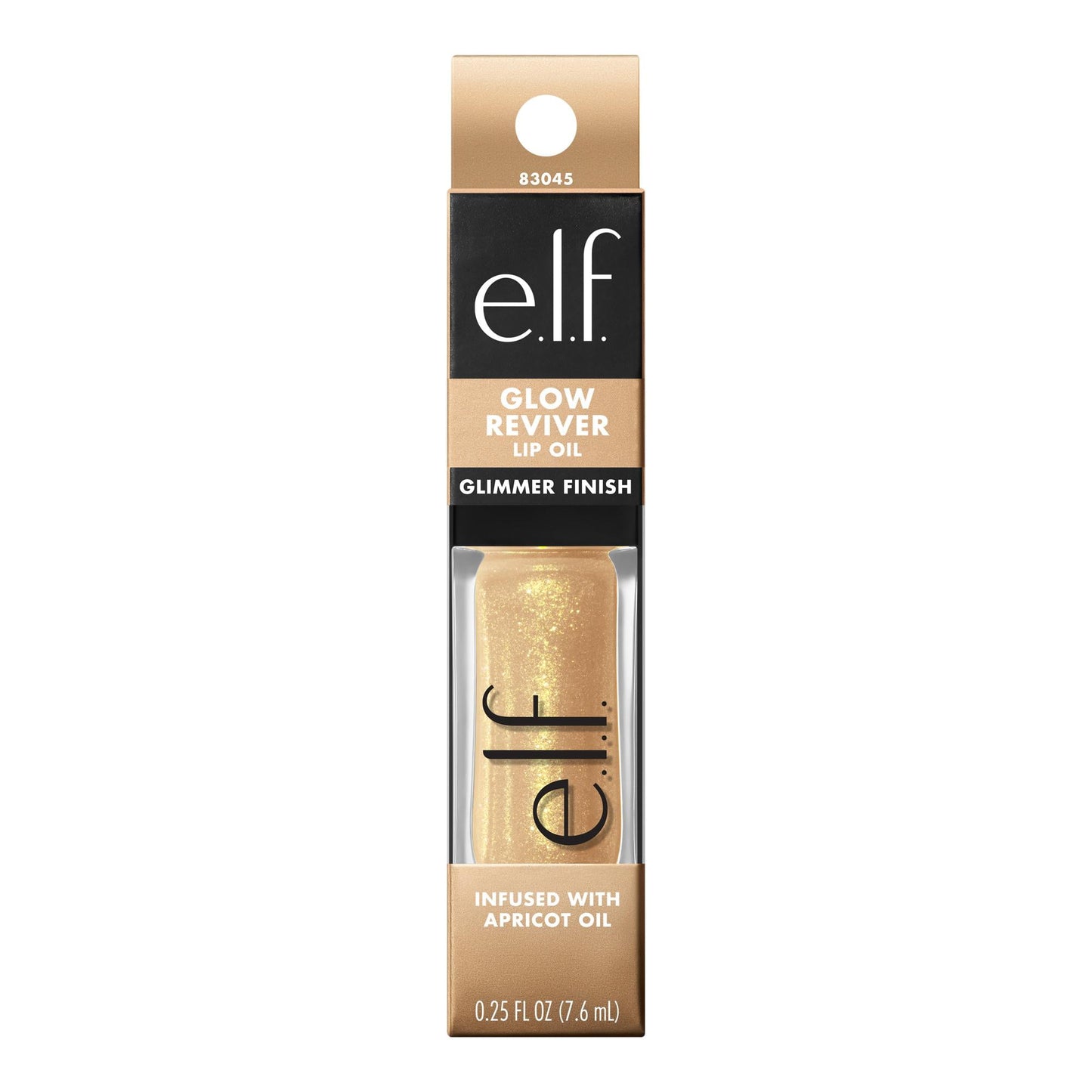 e.l.f. Glow Reviver Lip Oil – Citrine Gleam | Glimmer Shine & Hydration
