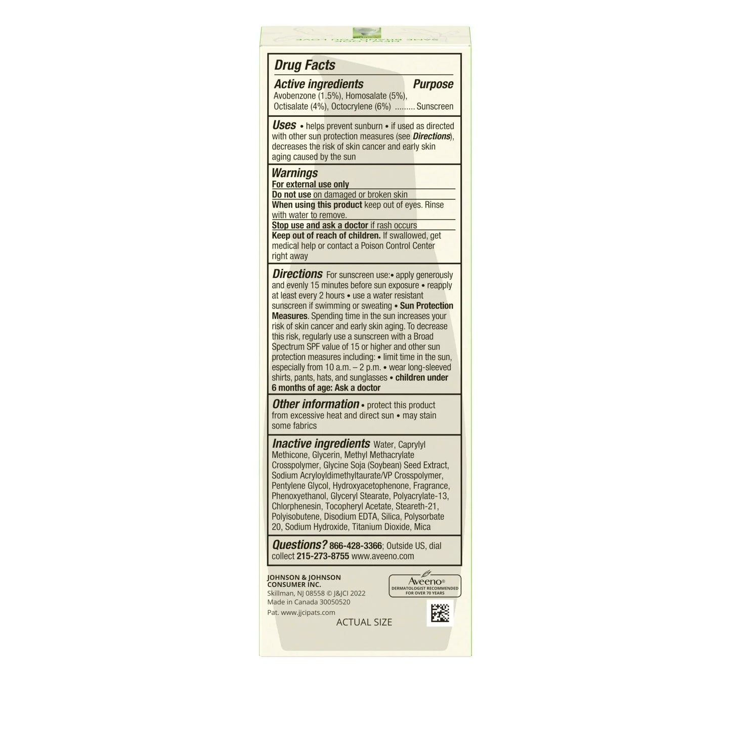 Aveeno Positively Radiant Daily Face Moisturizer Lotion with SPF 30 | 2.3 oz (Pack of 2) - Exotic Pro