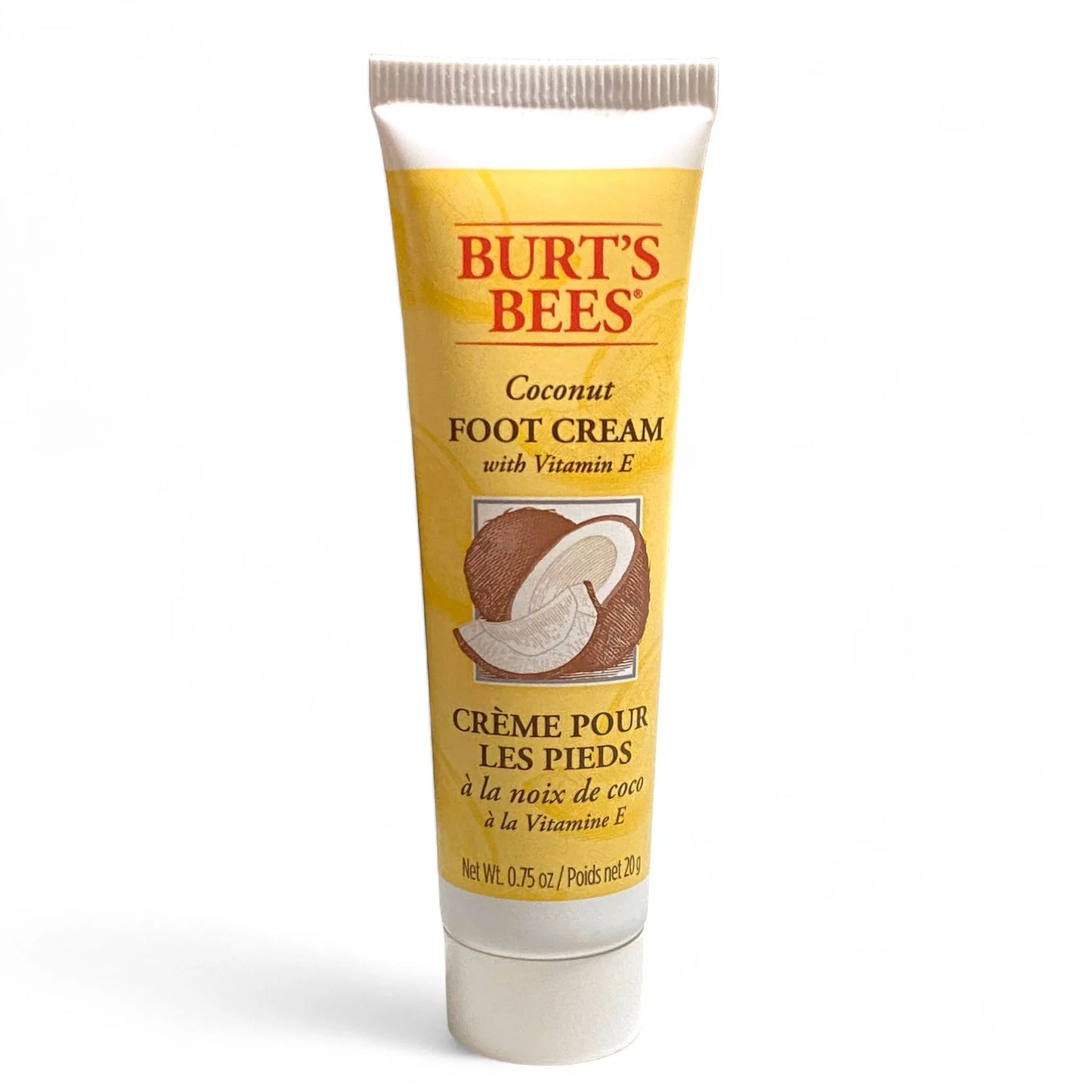Burt's Bees Coconut Foot Cream with Vitamin E 0.75 oz Pack of 6 - Exotic Pro