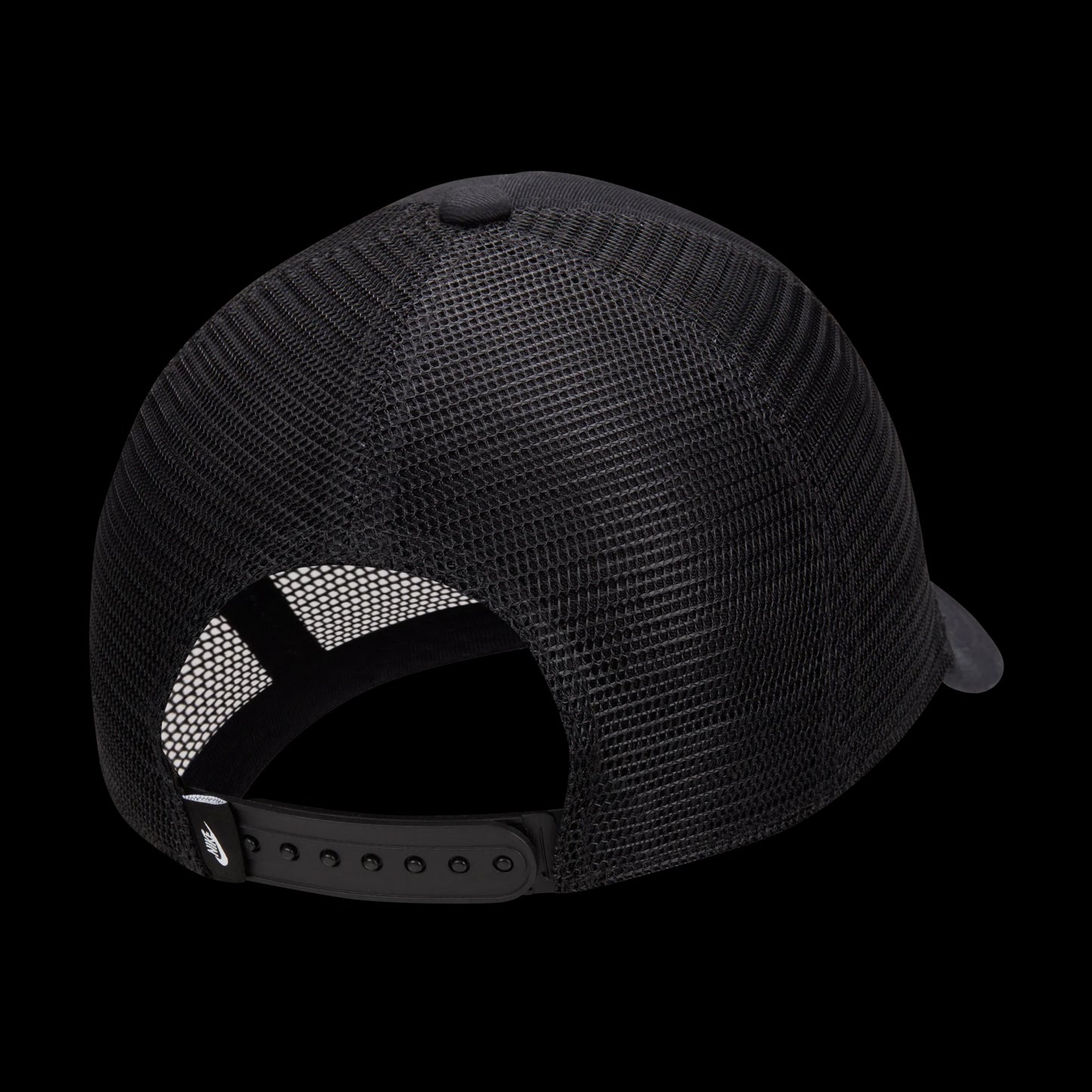 Nike Men's Snapback Rise Futura Trucker Hat Black/White FB5378 S/M - Exotic Pro