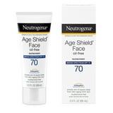 Neutrogena Age Shield Face Oil-Free Sunscreen, SPF 70 Sunblock, 3 fl oz - Exotic Pro