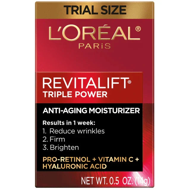User L'Oreal Paris Revitalift Triple Power Brightening Moisturizer, SPF 30, 0.5 oz - Exotic Pro