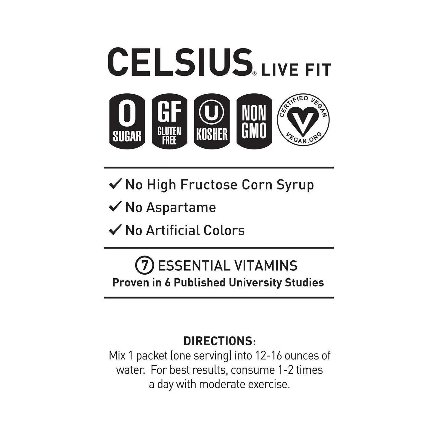 CELSIUS On-The-Go Energy Drink Mix Watermelon Ice | 14 Stick Packs - Exotic Pro