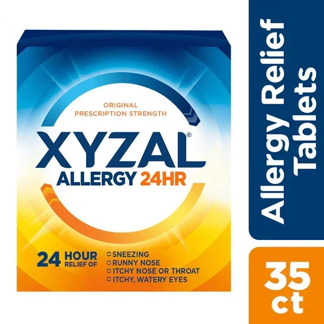 Xyzal Allergy 24-Hour Relief Tablets - 35 Count - Exotic Pro
