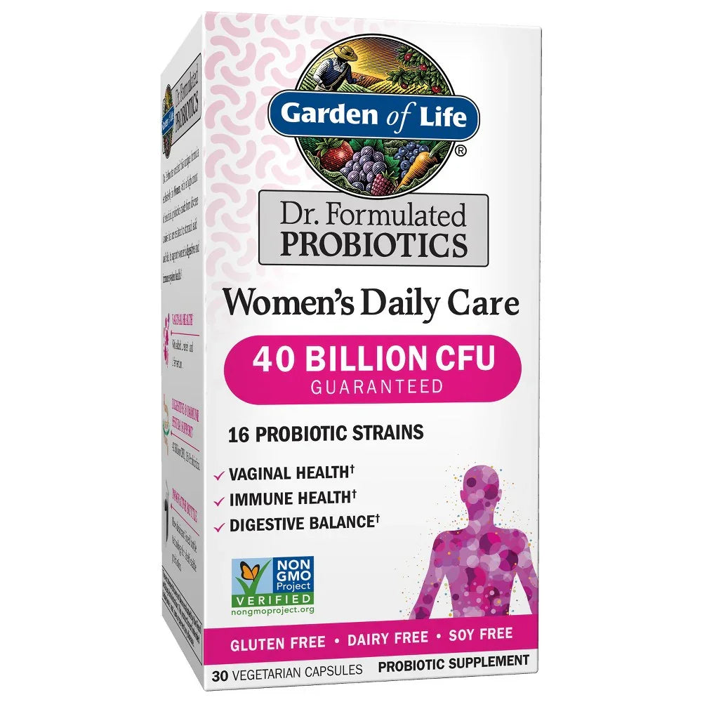 Garden of Life Dr. Formulated Women’s Probiotics 40 Billion CFU, 30 Ct - Exotic Pro