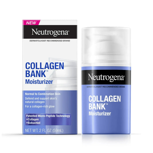 Neutrogena Collagen Bank Anti-Aging Face Moisturizer, Non-Greasy, 2 fl. oz - Exotic Pro