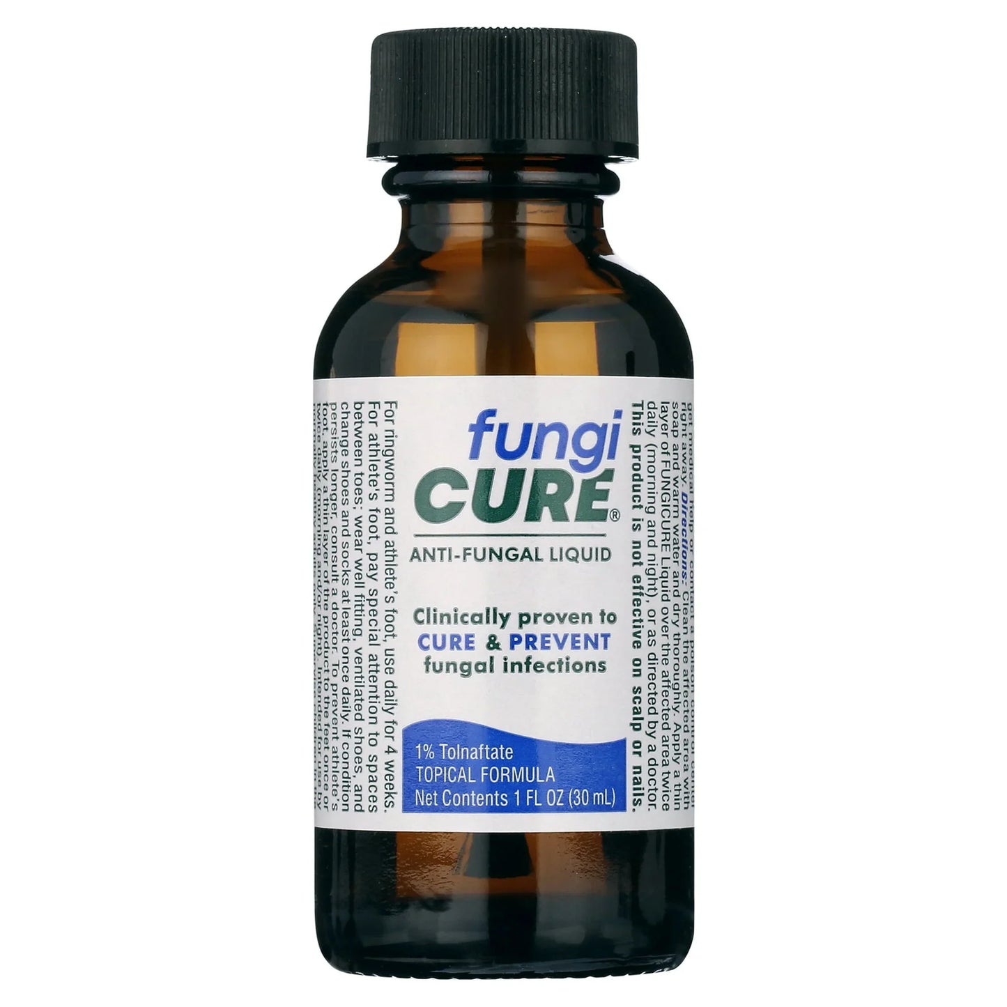 FUNGICURE Anti-Fungal Liquid – Max Strength OTC Treatment, 1 fl oz - Exotic Pro