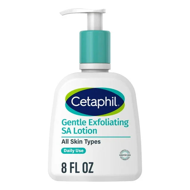 Cetaphil Exfoliating Salicylic Acid Lotion for Smooth Skin - 8 oz - Exotic Pro