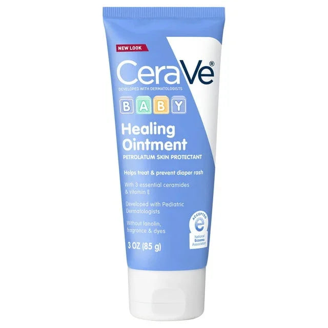 CeraVe Baby Healing Ointment for Diaper Rash & Dry Skin Relief, 3 oz - Exotic Pro