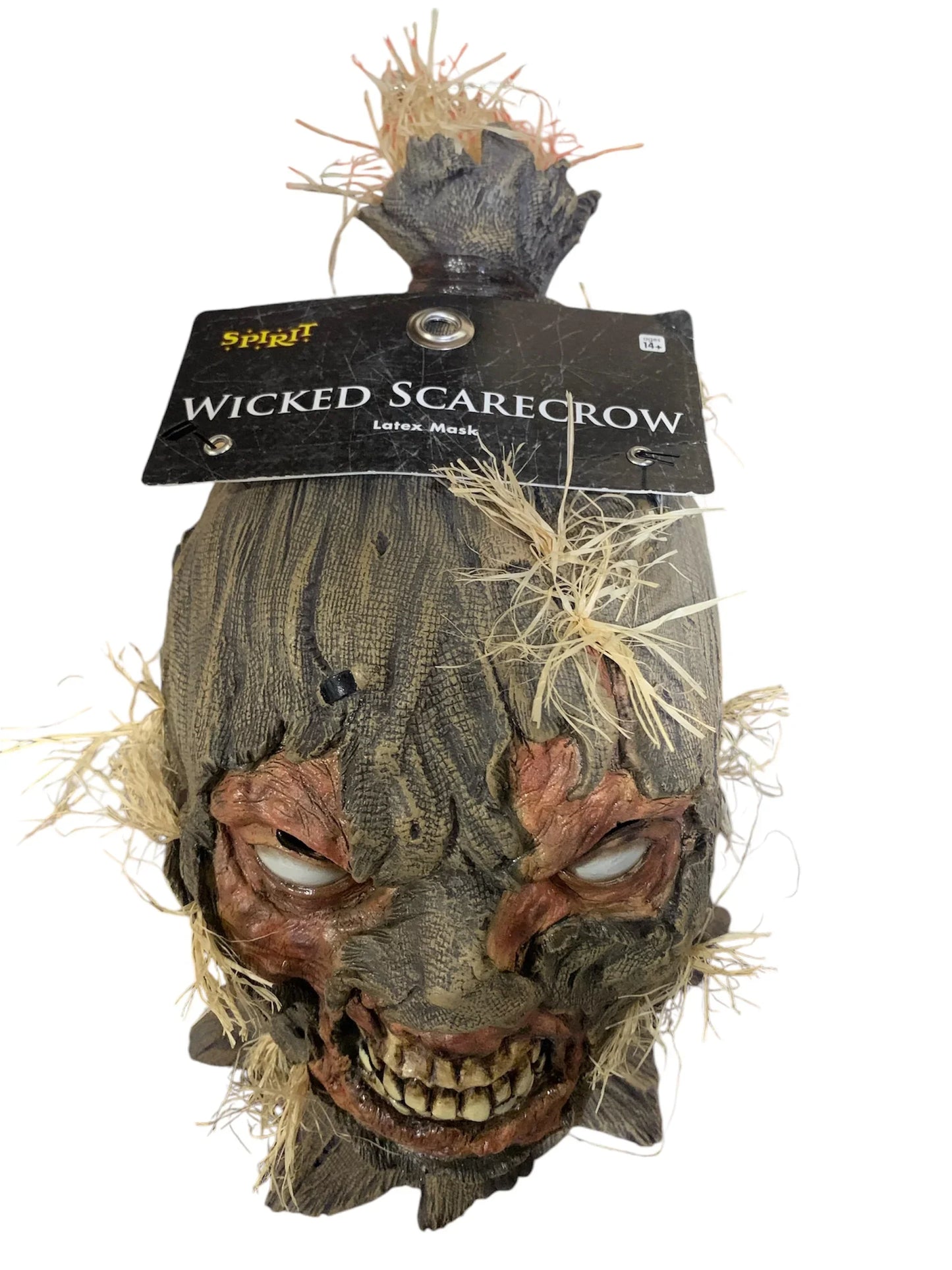 Wicked Scarecrow Mask | Hauntingly Detailed Halloween Costume Accessory - Exotic Pro