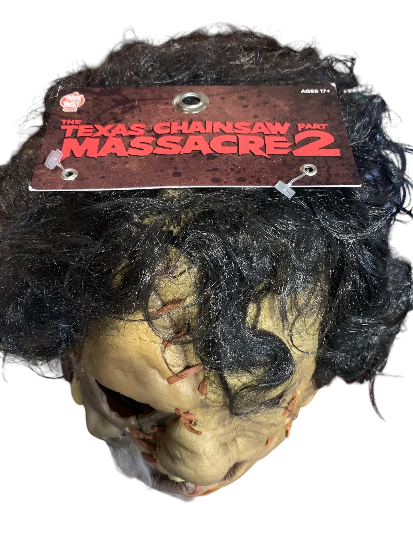 Texas Chainsaw Massacre II Leatherface Mask - Brown | Trick or Treat Studios - Exotic Pro