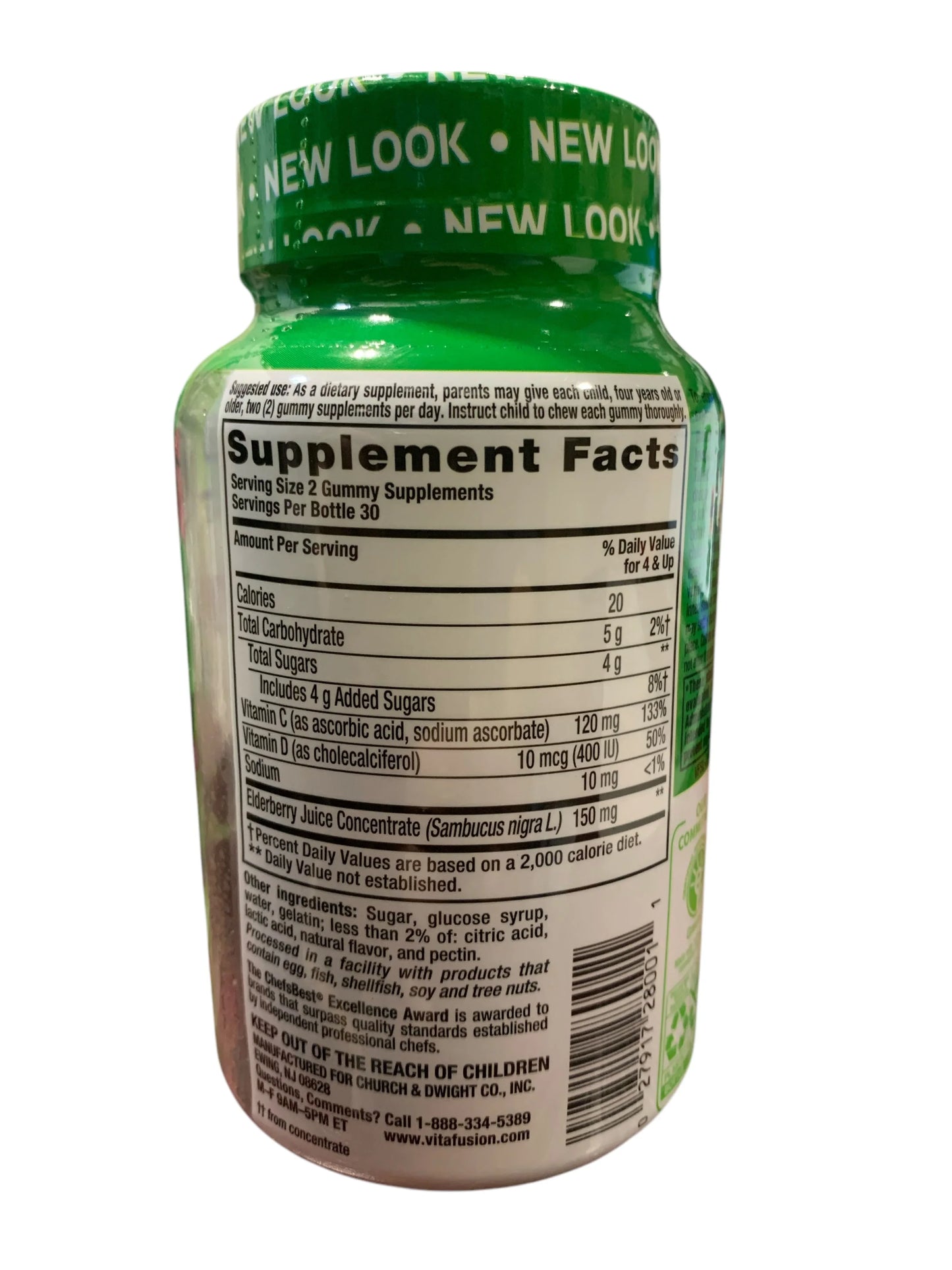 vitafusion Kids Elderberry Gummies – Immune Support Vitamins for Kids, 60 Gummies - Exotic Pro