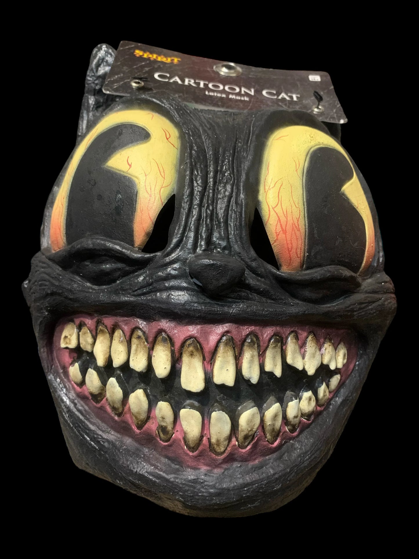 Spirit Cartoon Cat Halloween Mask – Creepy Cat Mask for Costume & Cosplay - Exotic Pro