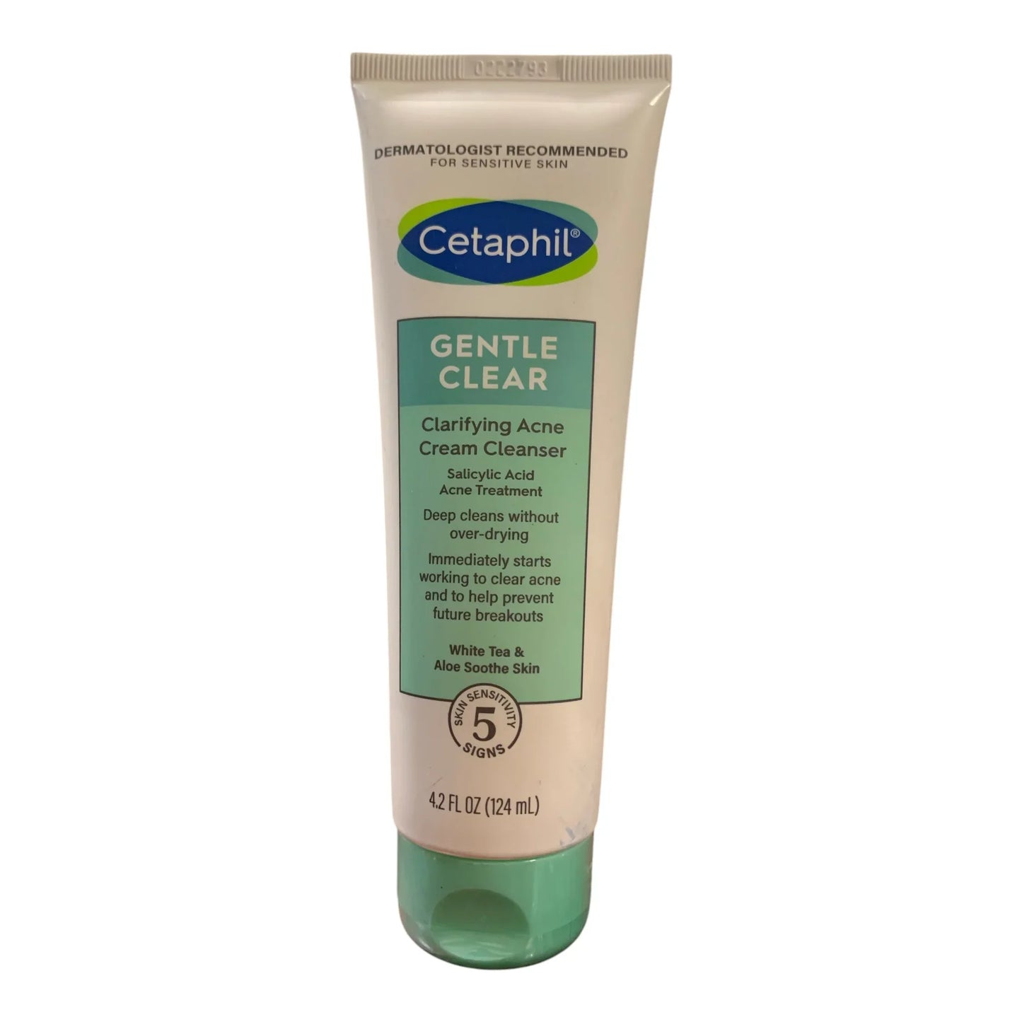 Cetaphil Gentle Clear Acne Face Wash - Sensitive Skin Cleanser, 4.2 oz - Exotic Pro