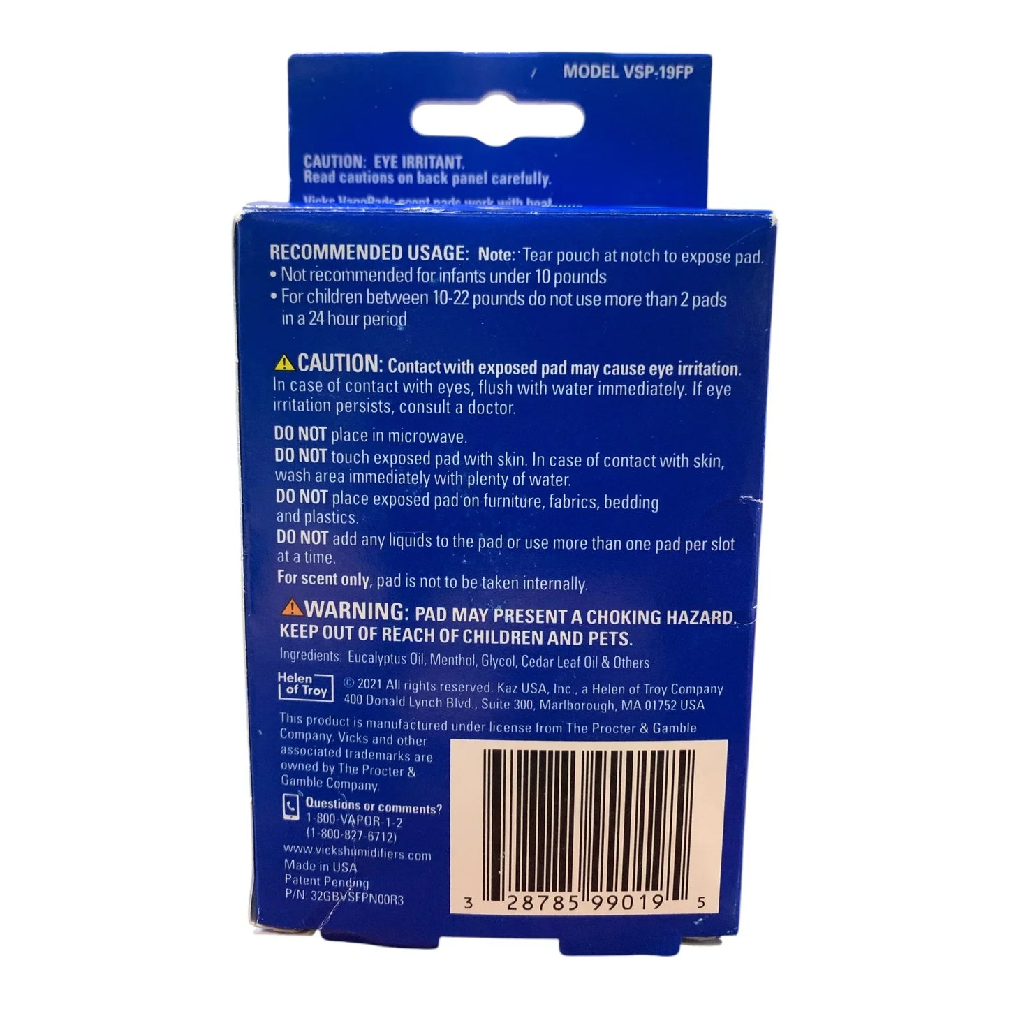 Vicks VapoPads Soothing Menthol, Sinus & Allergy Relief, 12 Pack, (PACK OF 2) - Exotic Pro