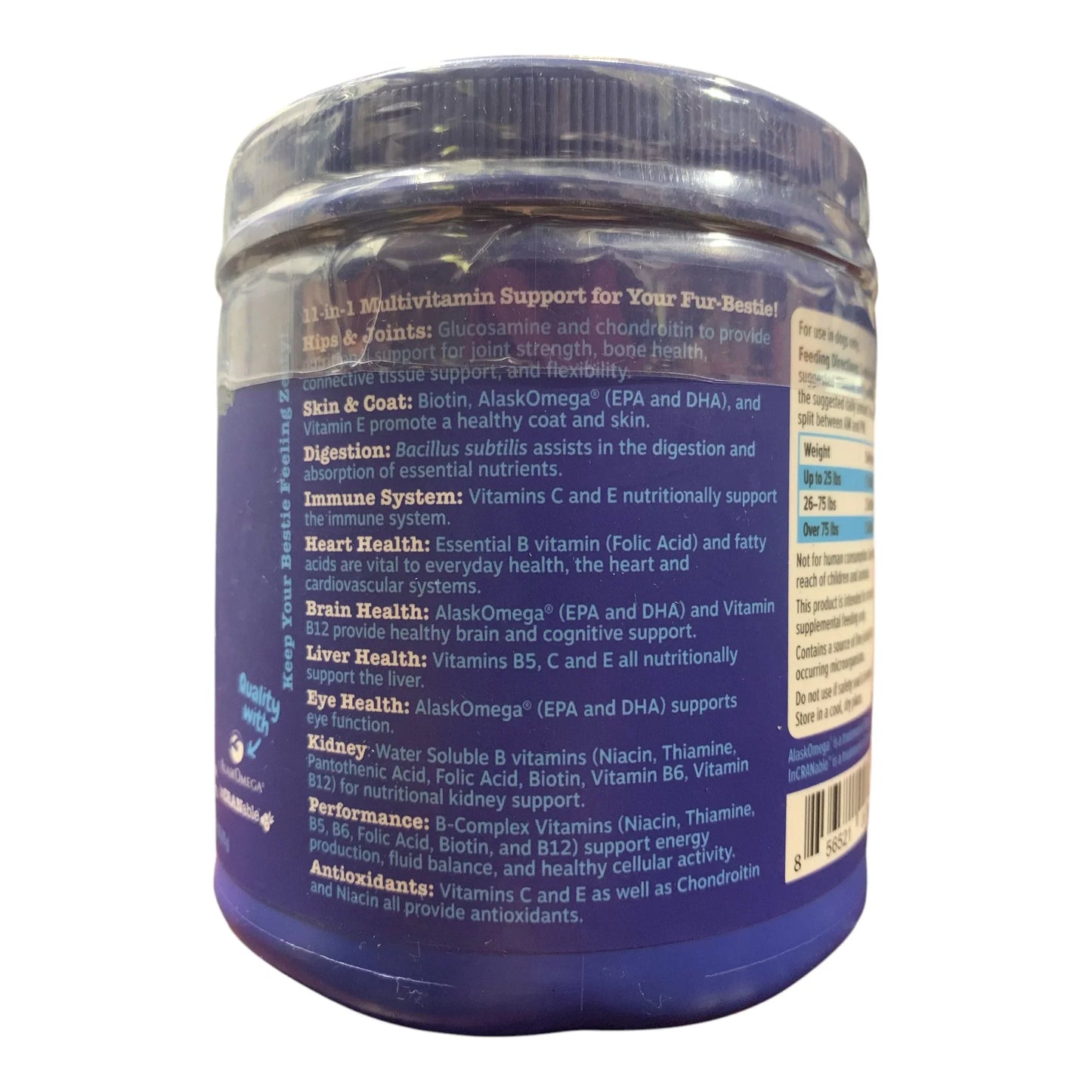 Zesty Paws Senior Advanced 11-in-1 Multivitamin Bites for Dogs, Chicken Flavor, 90 ct - Exotic Pro