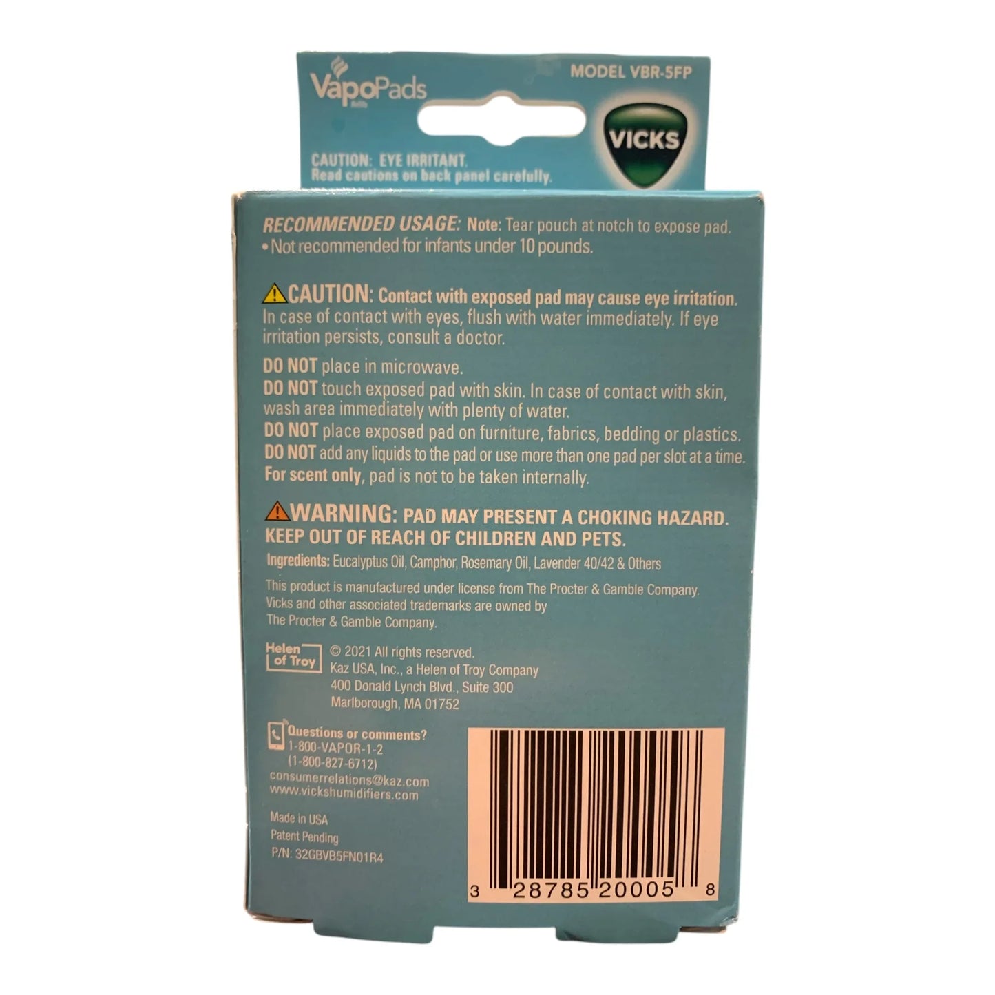 Vicks Pediatric VapoPads - Gentle Soothing Relief, 12 Pack - Exotic Pro