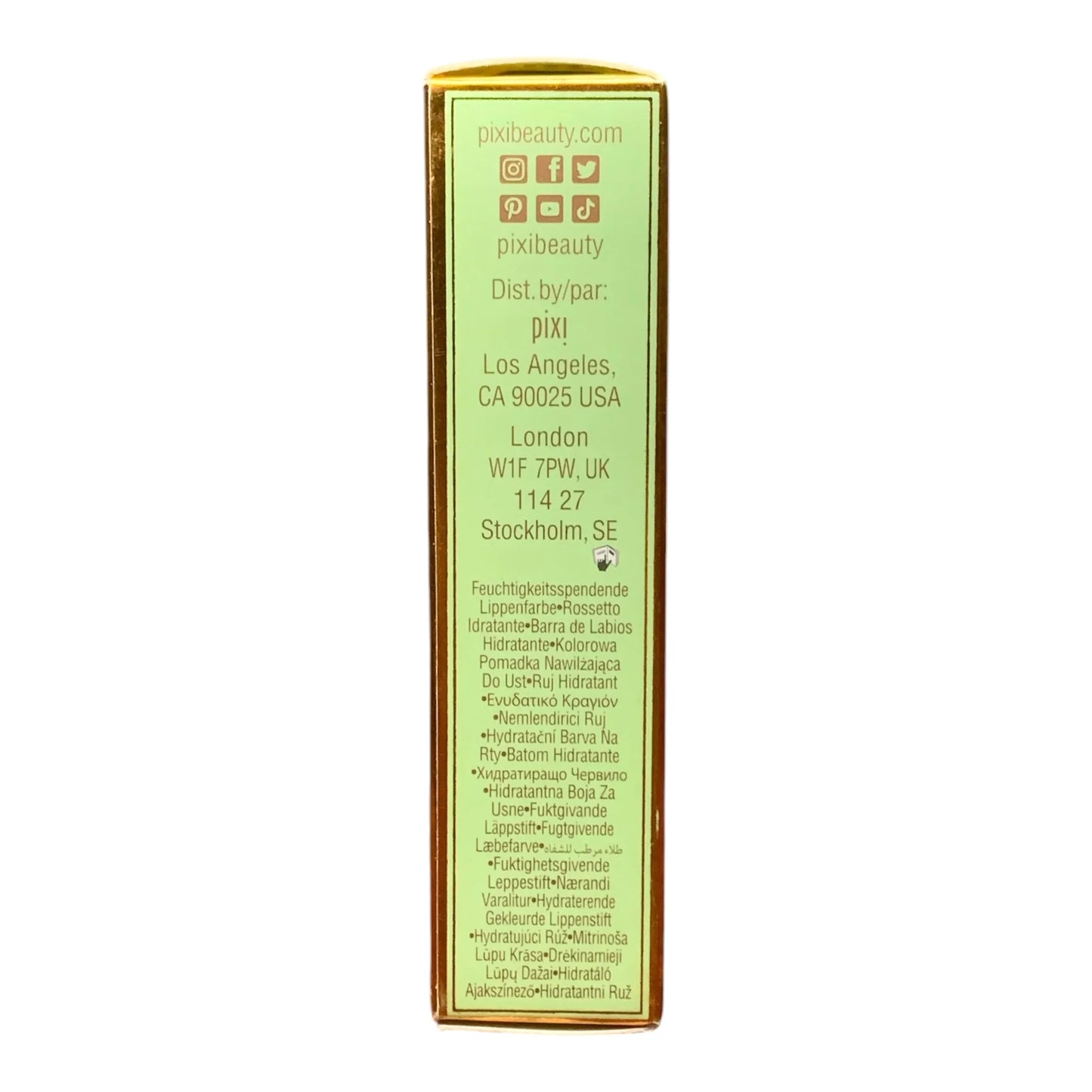 Pixi by Petra Naturelle Lip - Pecan, 0.1 oz - Exotic Pro
