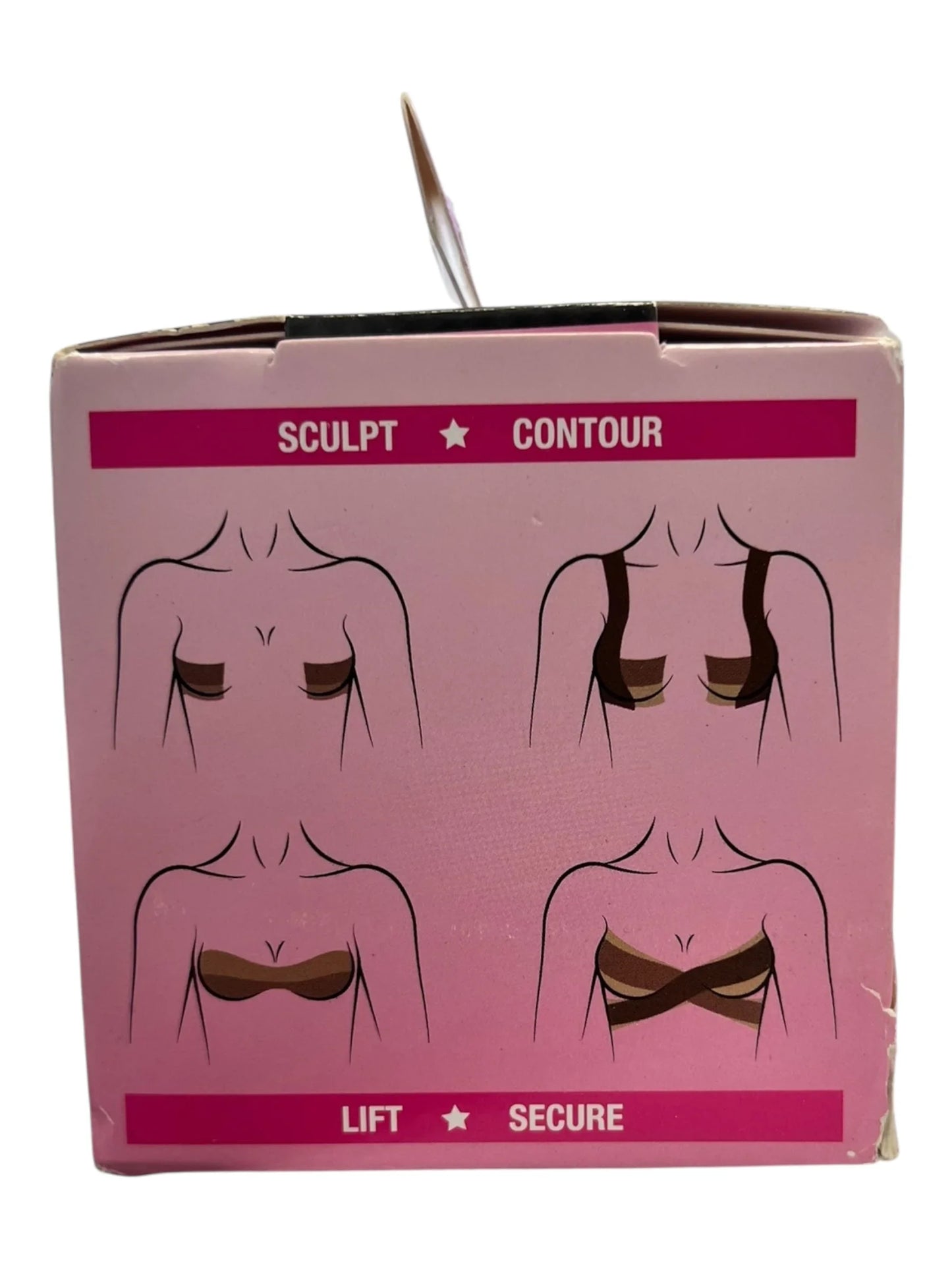 Hollywood Fashion Secrets Body Contour Tape - Dark Skin, 1 Roll (197x1)