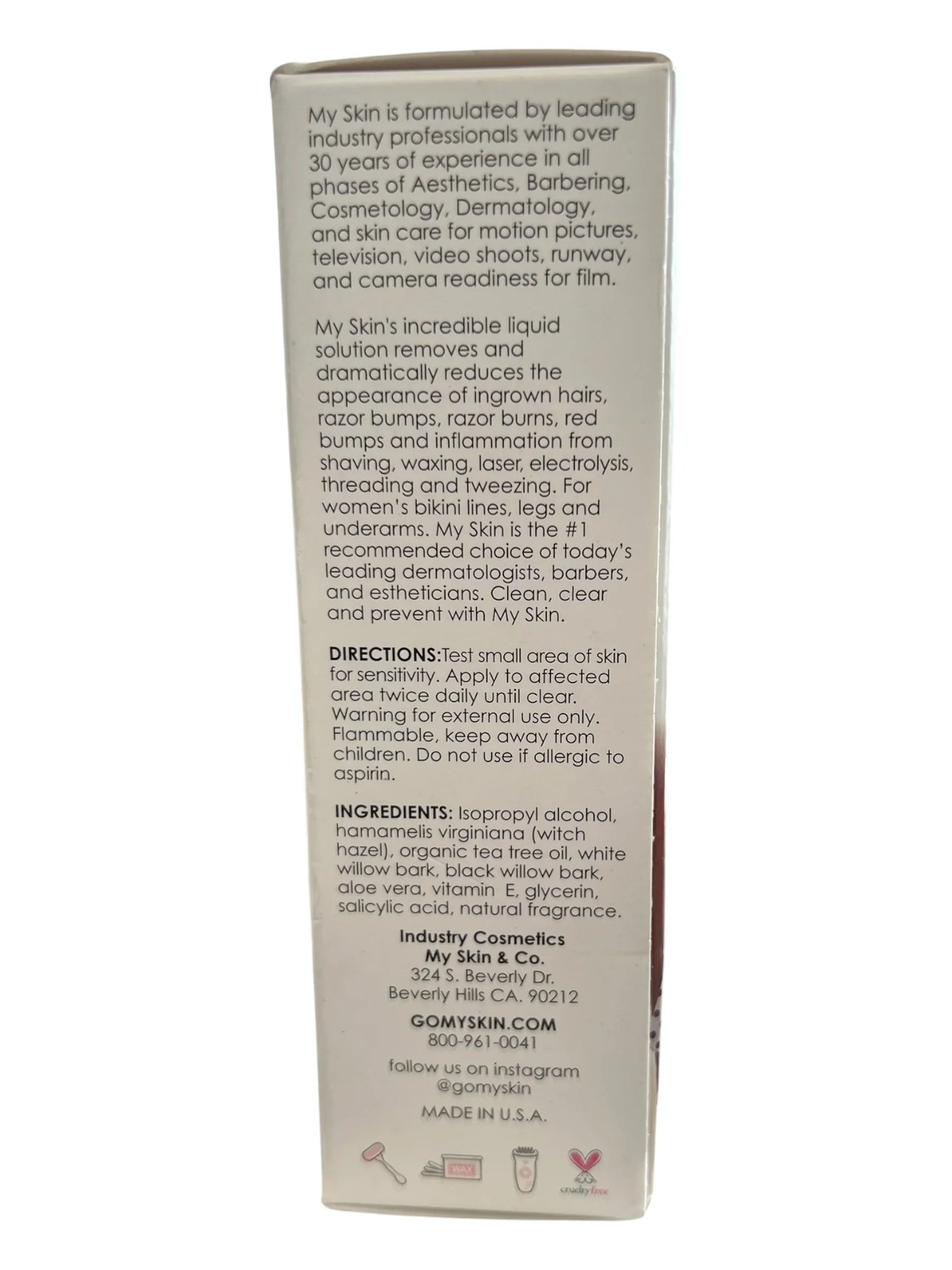 Tea Tree Oil Roll-On with Willow Bark – 2oz by My Skin & Co.