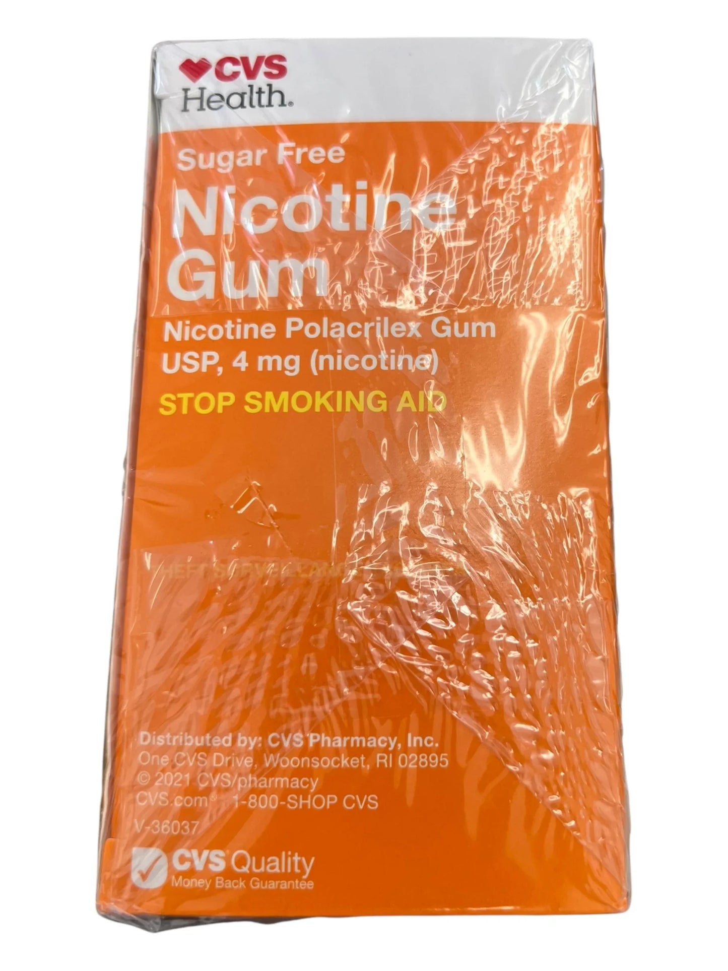 CVS Sugar Free Nicotine Gum 4mg – 160 Pieces, Value Size