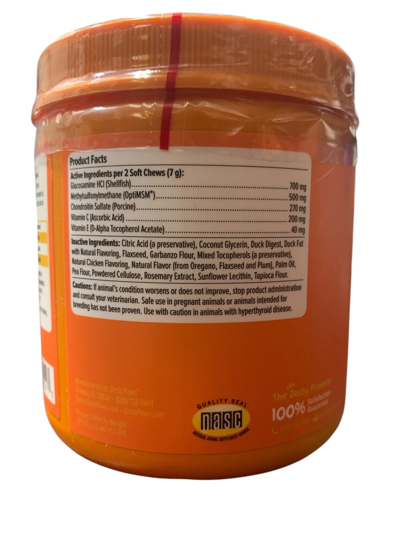 Zesty Paws Hip & Joint Bites for Dogs, Mobility Support, Duck Flavor, 90 ct - Exotic Pro