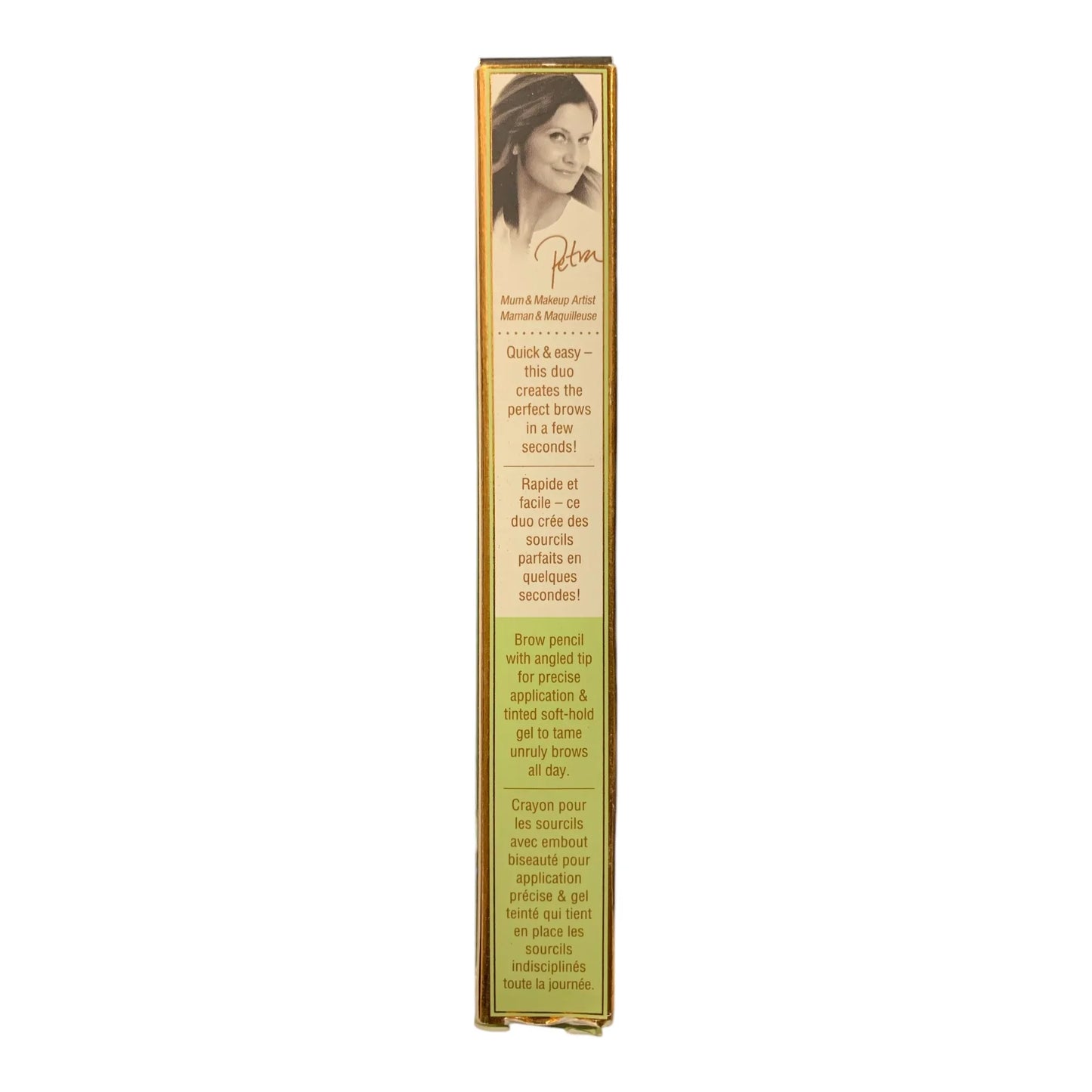 Pixi by Petra Natural Brow Duo 2-in-1 - Soft Black, 0.007 oz - Exotic Pro