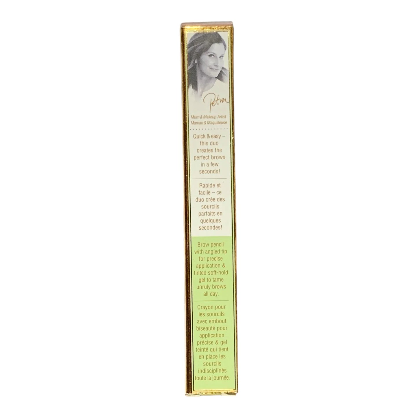 Pixi by Petra 2-in-1 Natural Brow Duo Pencil & Gel - Natural Brown - Exotic Pro