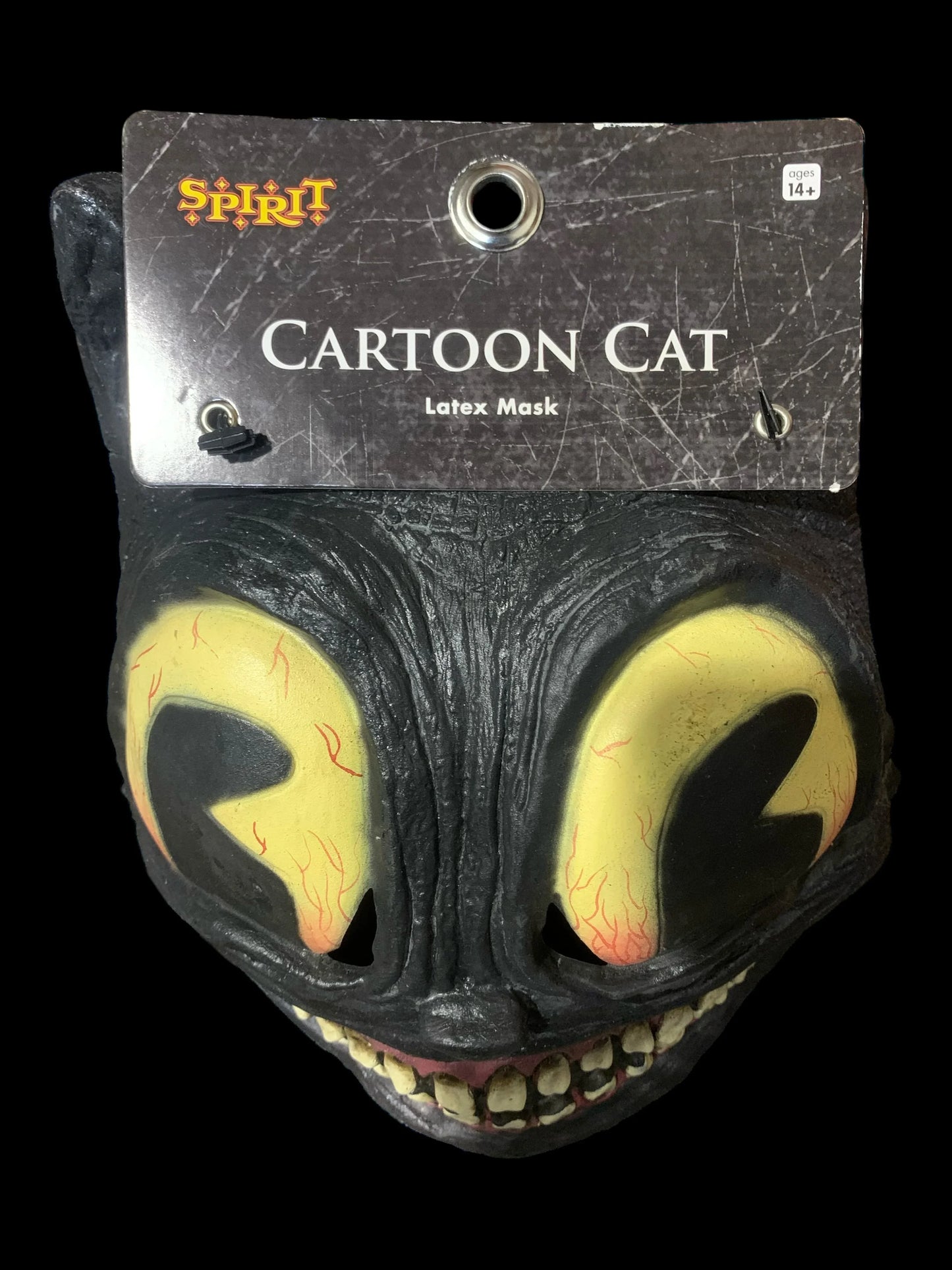 Spirit Cartoon Cat Halloween Mask – Creepy Cat Mask for Costume & Cosplay - Exotic Pro