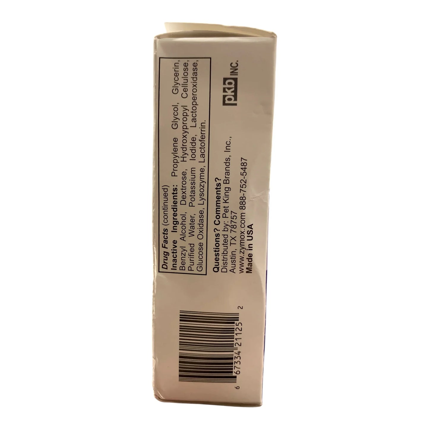 Zimox Enzymatic Ear Solution with Hydrocortisone 0.5%, Anti-Itch, 1.25oz - Exotic Pro