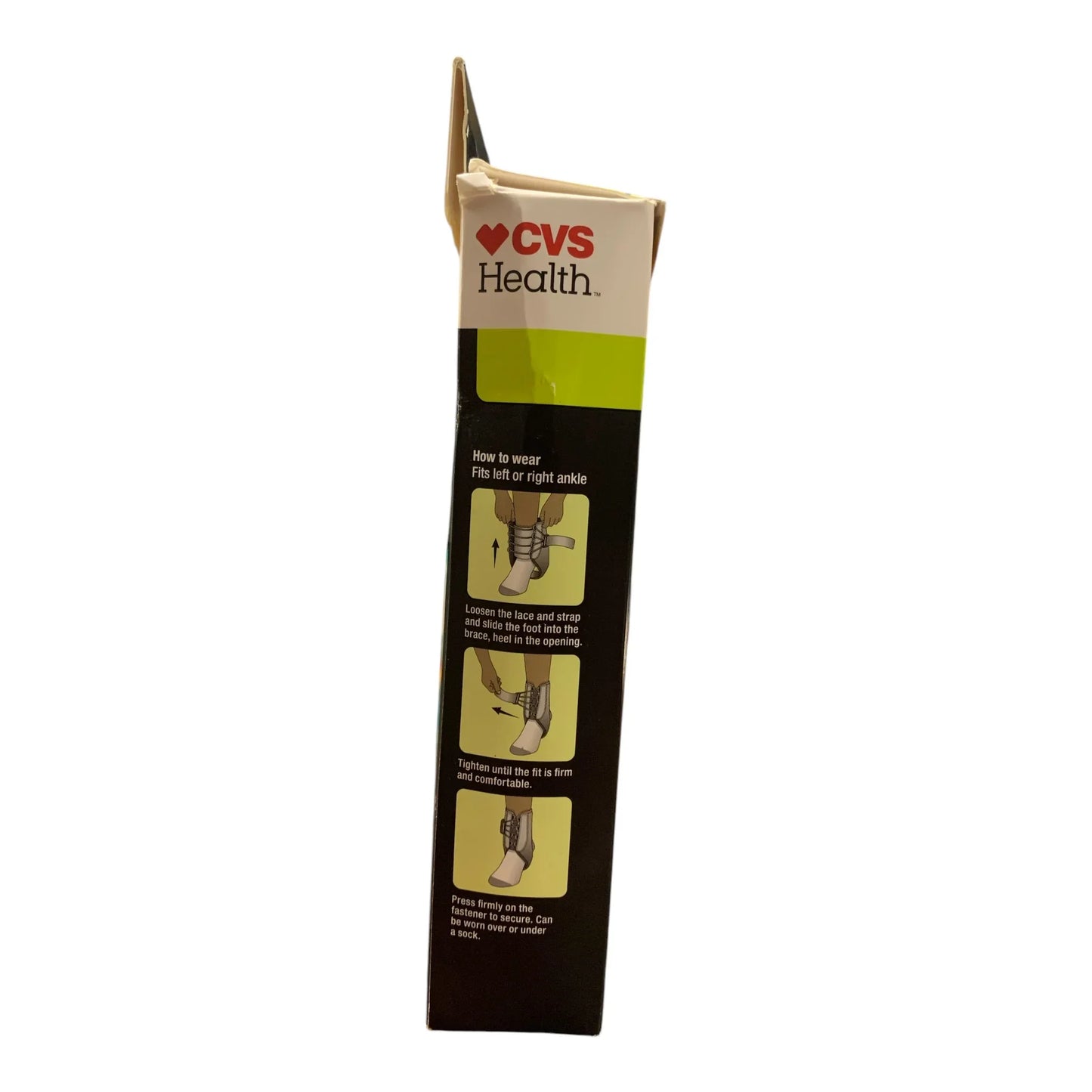 CVS Health Ankle Support with Quick Strap - Moderate Support, One Size - Exotic Pro