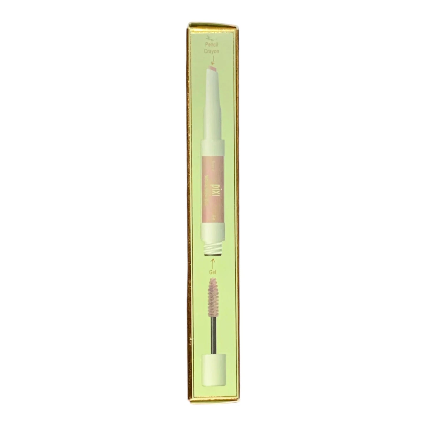Pixi by Petra 2-in-1 Natural Brow Duo Pencil & Gel - Natural Brown - Exotic Pro