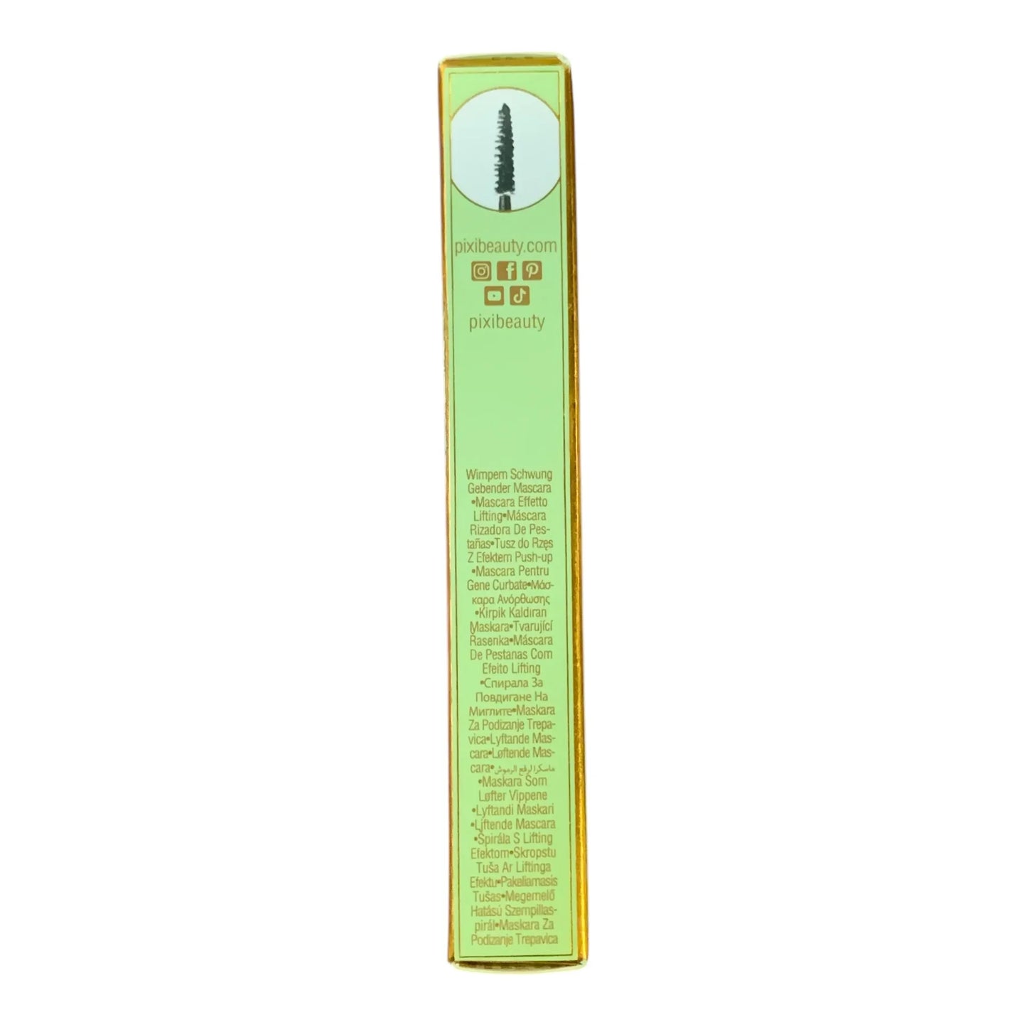 Pixi by Petra Lash Booster Mascara - Blackest Black, 0.25 oz - Exotic Pro