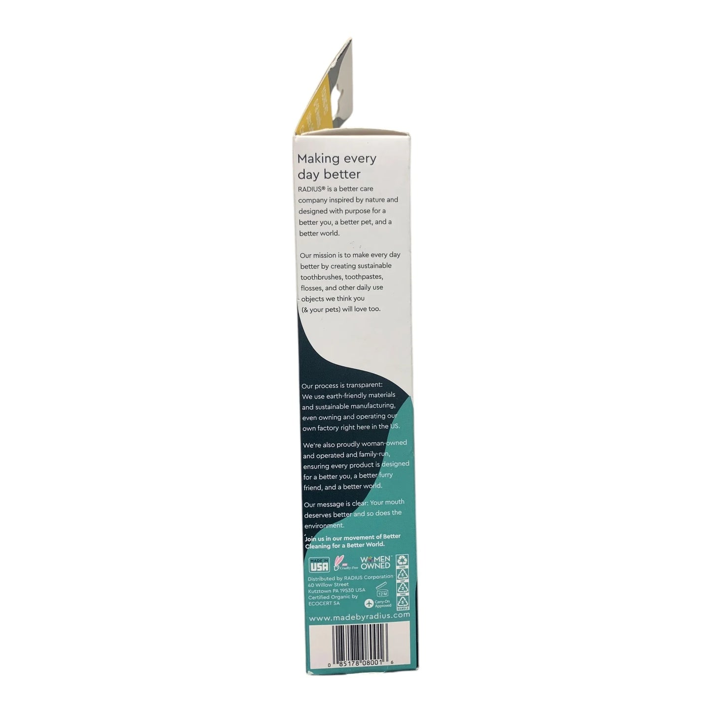 Radius Organic Pet Oral Care Kit for Young Pets - Complete Dental Solution - Exotic Pro