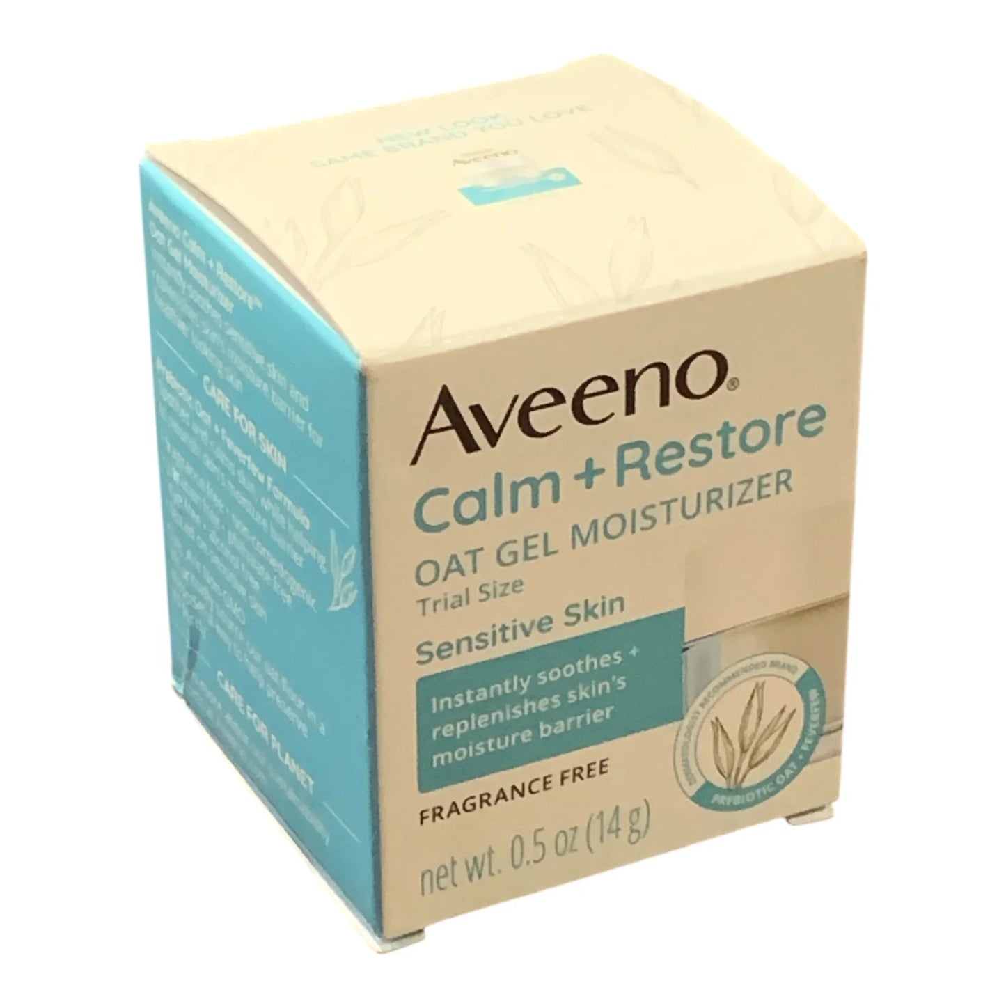 Aveeno Calm + Restore Oat Gel Moisturizer for Sensitive Skin, 0.5 oz - Exotic Pro