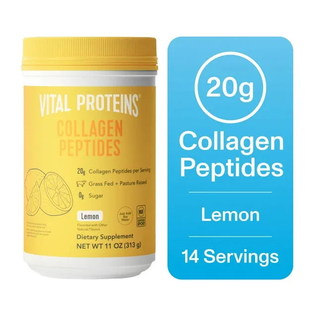 Vital Proteins Collagen Peptides Powder, Lemon Flavor – 11 oz - Exotic Pro