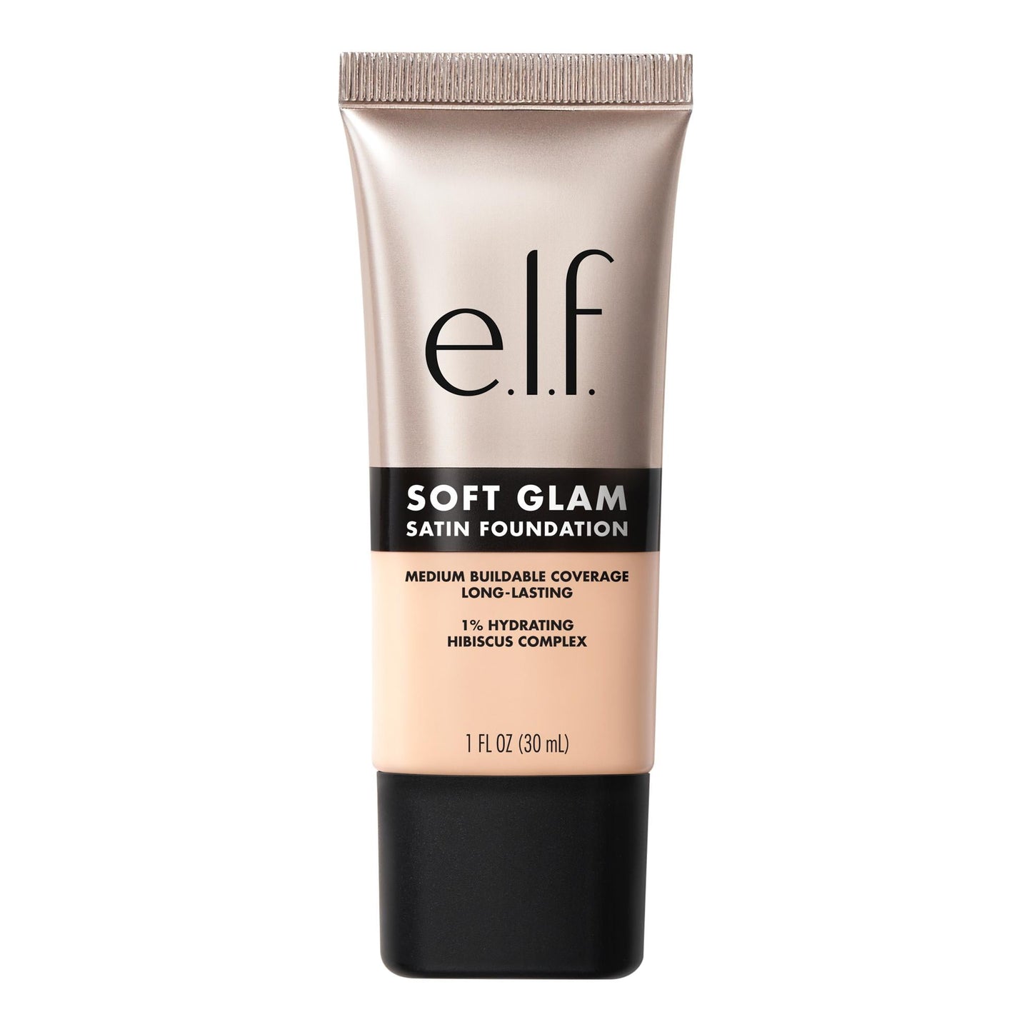 e.l.f. Soft Glam Satin Foundation – 14 Fair Cool, 1 fl oz