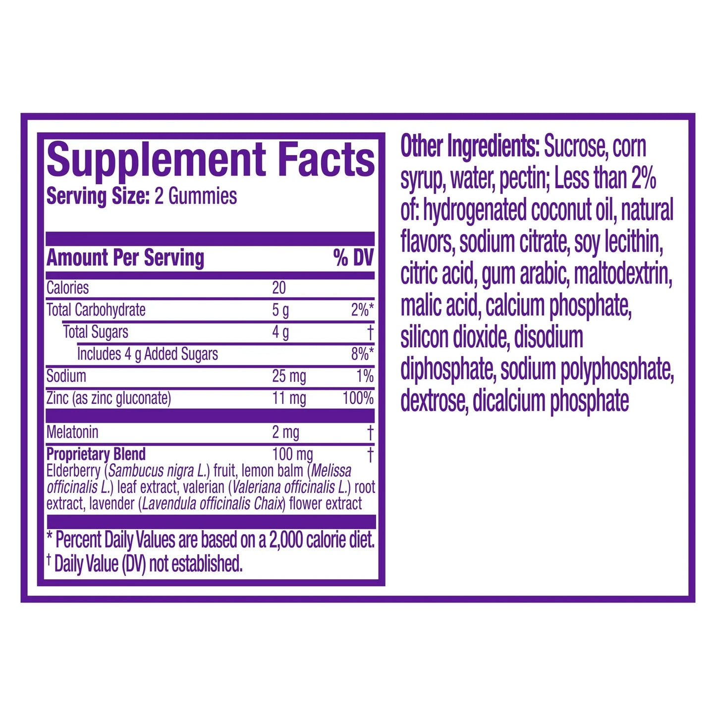 Vicks Pure Zzzs Melatonin Sleep + Immune Support Gummies, 1mg, 42 Ct - Exotic Pro