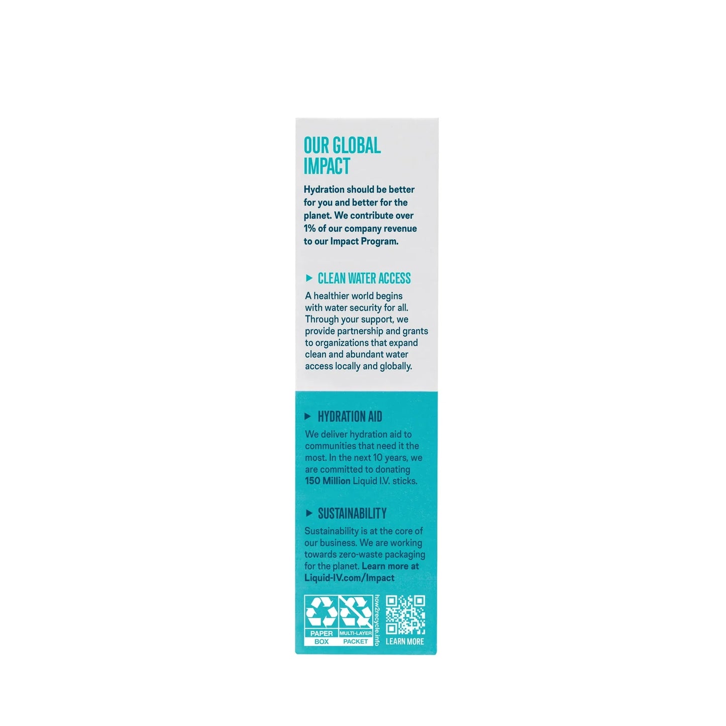 Liquid I.V. Sugar-Free Lemon Lime Hydration Multiplier Drink Mix | 6 Packets - Exotic Pro