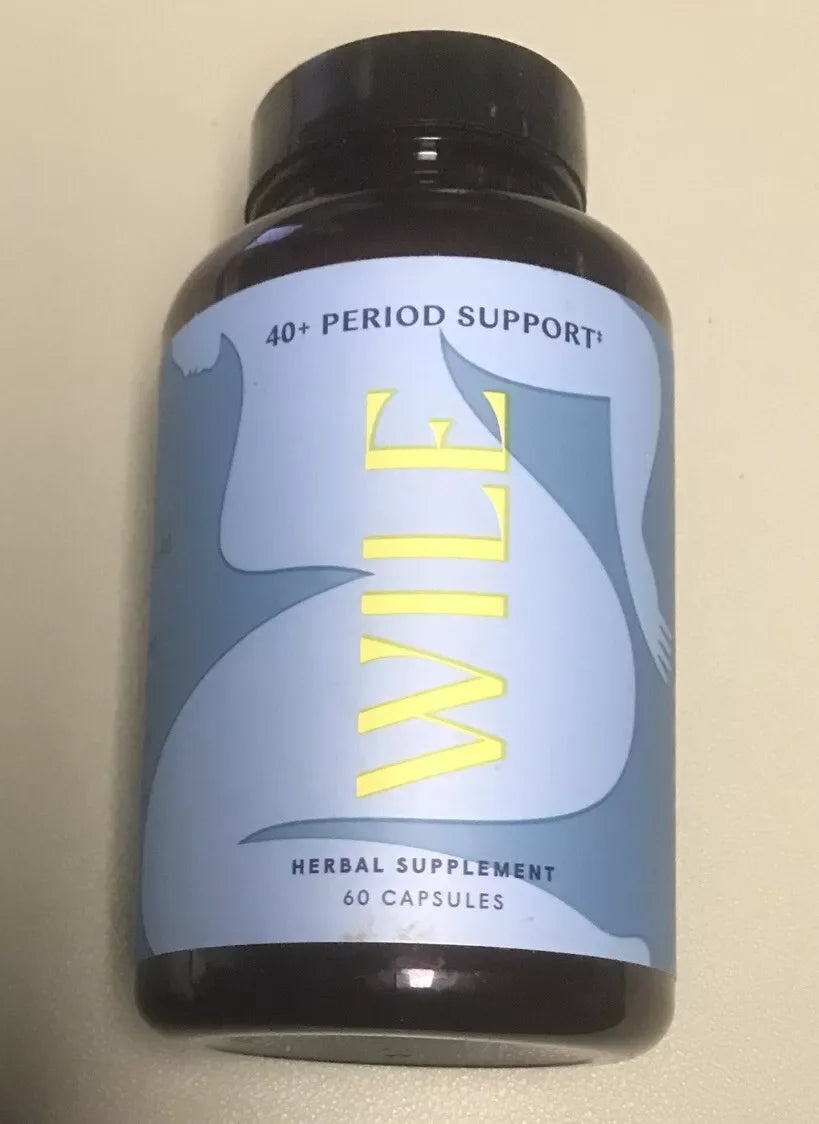 Wile 40+ PERIOD SUPPORT • 60 CAPSULES Supplement Vegan, Gluten Free - Exotic Pro